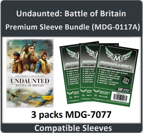 undaunted card sleeves 