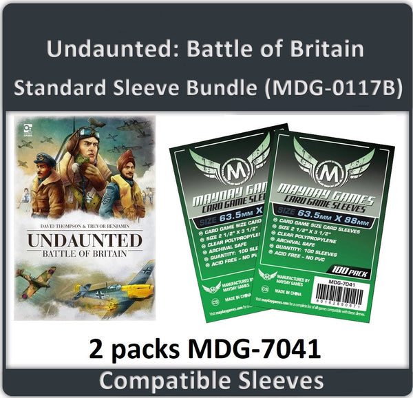 undaunted card sleeves 