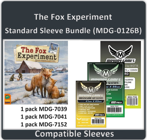 Mayday Games Premium Card Sleeve Bundle For Robinson Crusoe: Voyage Of The Beagle - View #4