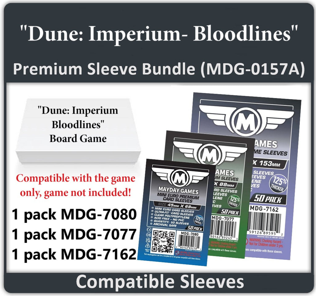 "Dune: Imperium- Bloodlines" Card Sleeve Bundle