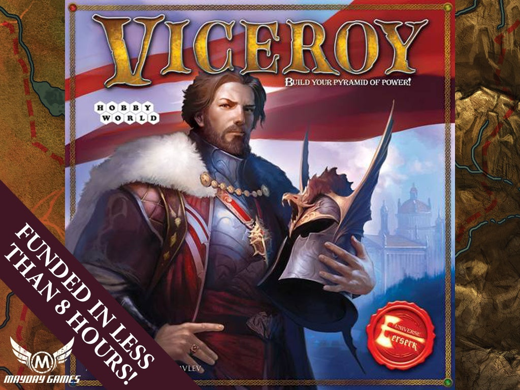Viceroy - Build Your Pyramid of Power! Board Game