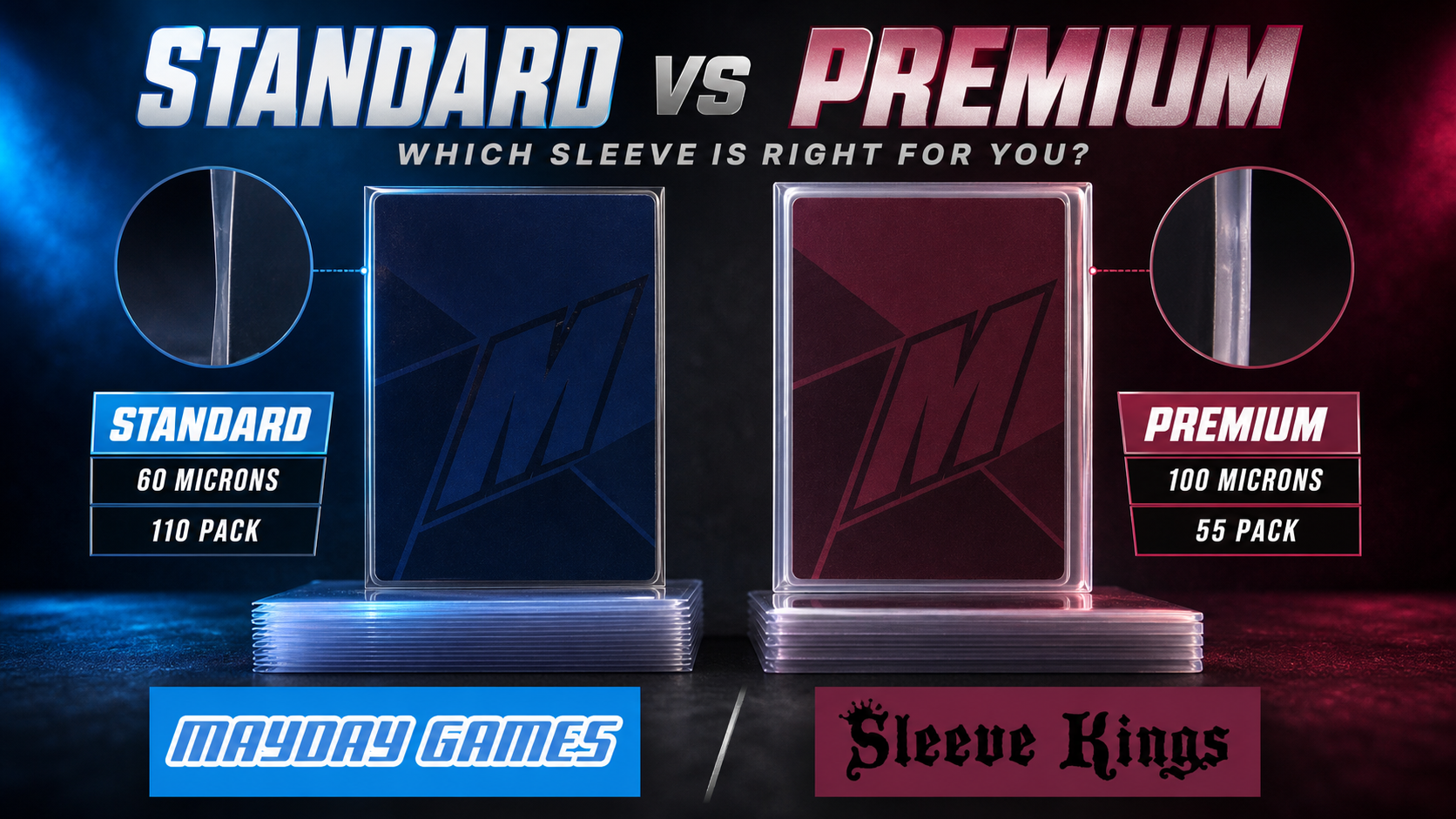 Standard vs Premium Card Sleeves: Which Should You Choose?