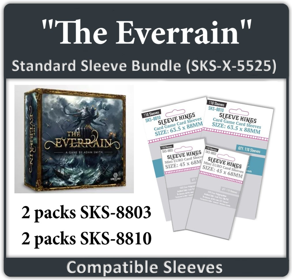 "The Everrain" All-In Compatible Sleeve Bundle (8803 X 2 + 8810 X 2)