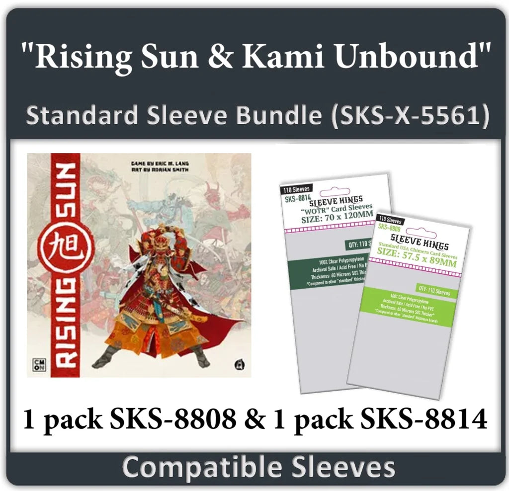 "Rising Sun" Compatible Sleeve Bundle (8808 X 1 + 8814 X 1)