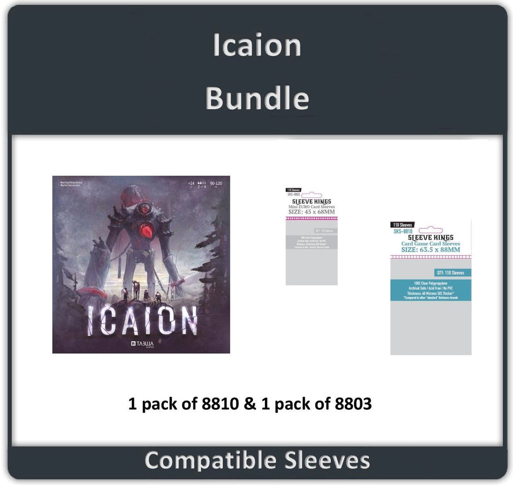 "Icaion" Compatible Sleeve Bundle (8803 X 1 + 8810 X 1)