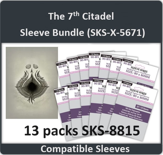 7th continent card sleeves The 7th Citadel" All-in Compatible Sleeve Bundle (8815 X 13) – Mayday Games EU