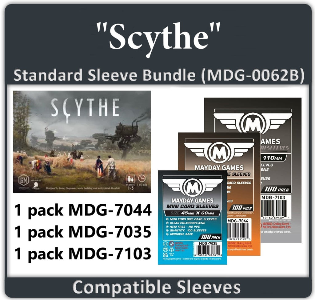 "Scythe" Compatible Card Sleeve Bundle