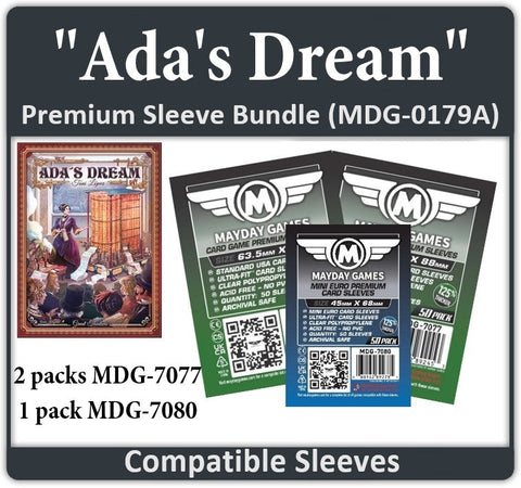 Nemesis Retaliation" All In Gamefound Compatible Sleeve Bundle  Mayday  Games EU