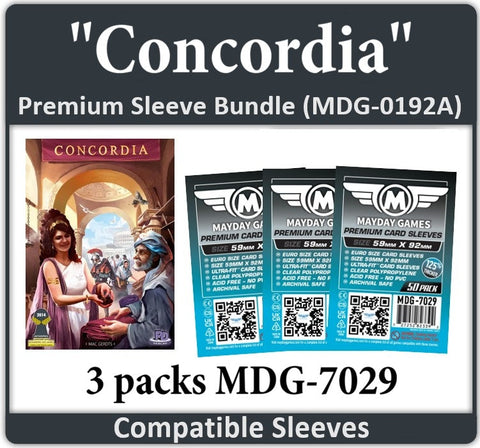 concordia card sleeves Concordia