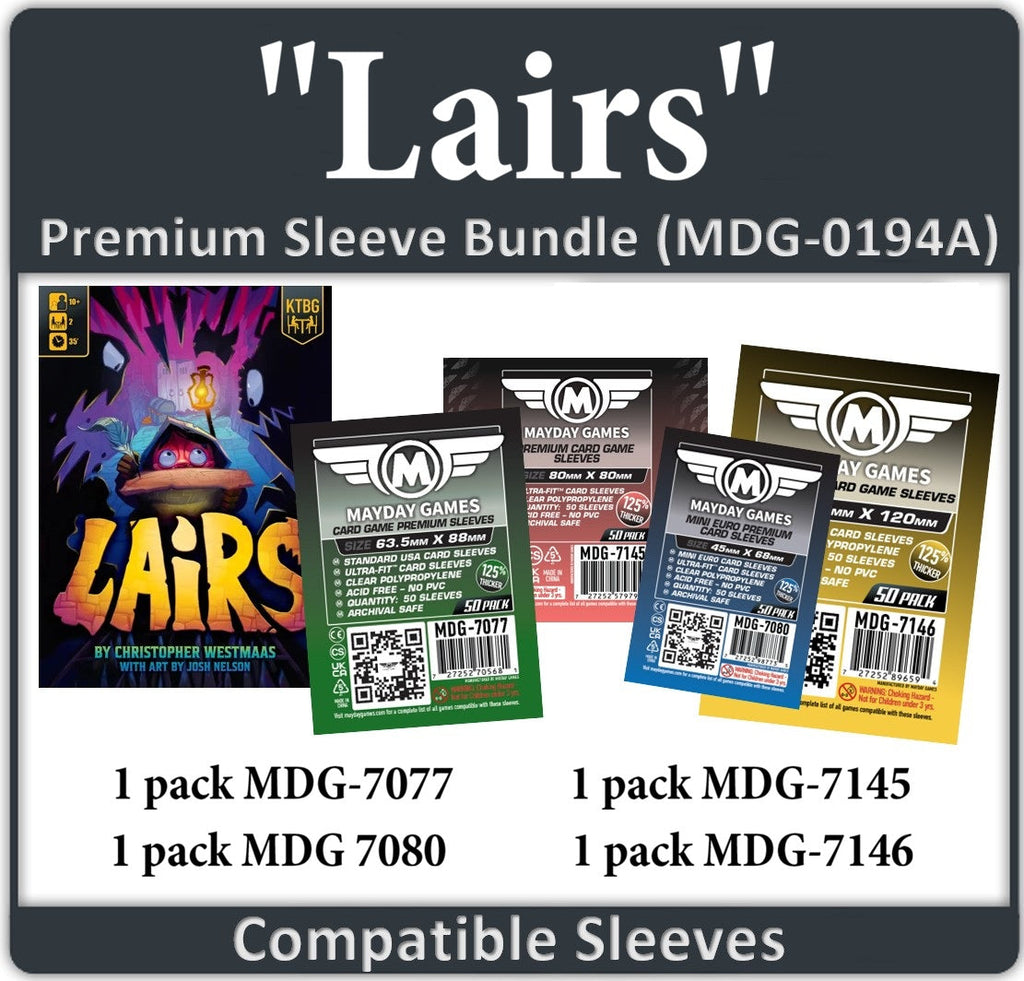 "Lairs" Compatible Card Sleeve Bundle