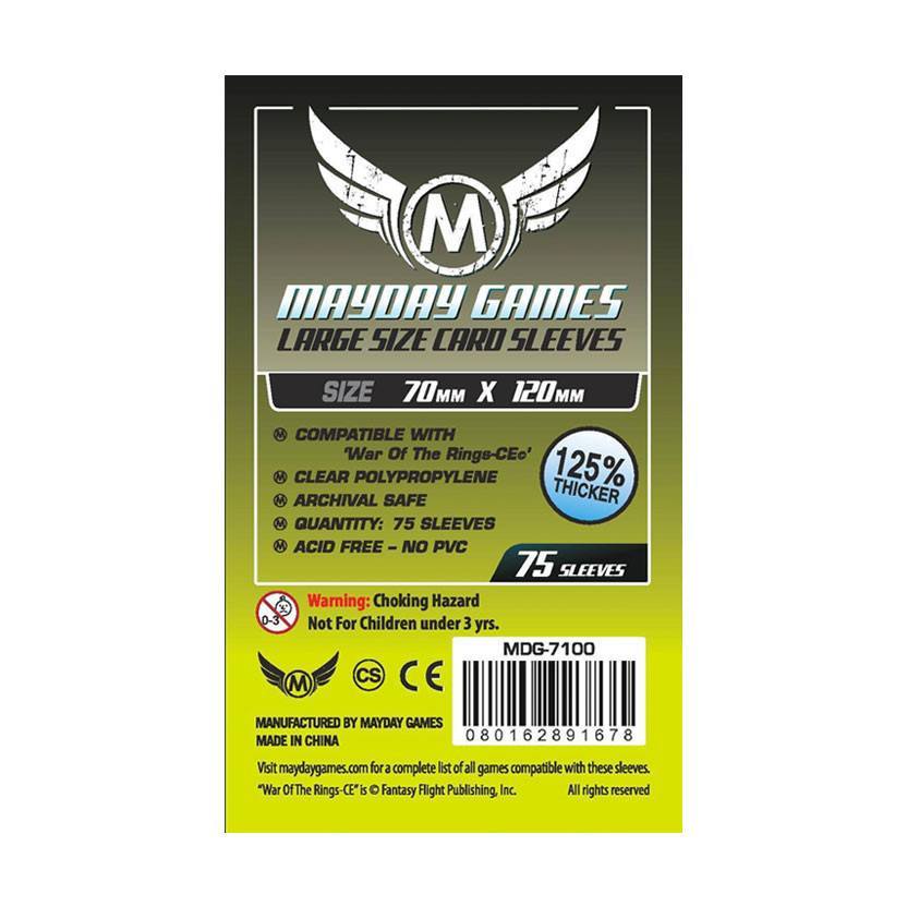 Large Card Sleeves (70x120mm) -  - Mayday Games